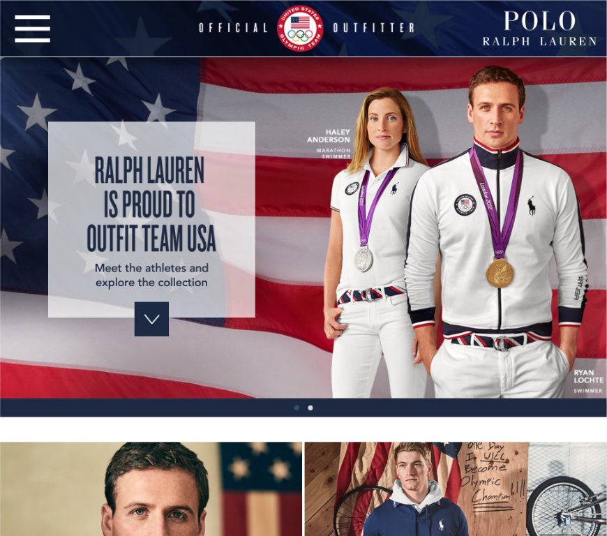 Polo Olympics Microsite